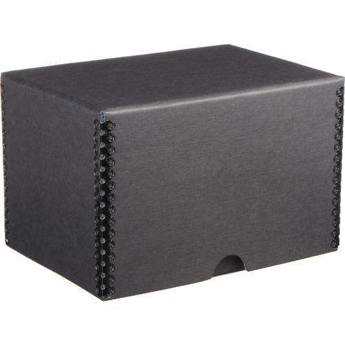Print File 4.5 x 6.5 x 4.5" Drop-Front Metal Edge Archival Storage Box