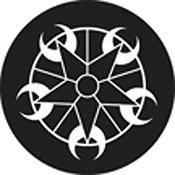 Rosco Standard Black and White Glass Spectrum Gobo #81149 Star Sickle