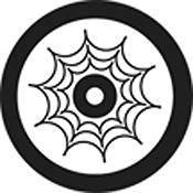 Rosco Standard Black and White Glass Spectrum Gobo #81150 Web Target