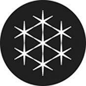 Rosco Standard Black and White Glass Spectrum Gobo #81152 Blinders