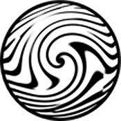 Rosco Standard Black and White Glass Spectrum Gobo #81160 Distortion