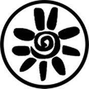 Rosco Standard Black and White Glass Spectrum Gobo #81166 Sol Aztec