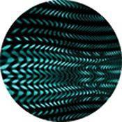 Rosco Standard Color Glass Spectrum Gobo #84424 Cyan Tread