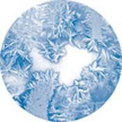 Rosco Standard Color Glass Spectrum Gobo #86633 Cyan Frosted