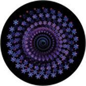 Rosco Standard Color Glass Spectrum Gobo #86650 Midnight Power