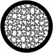 Rosco Standard Steel Gobo #78470B Puzzled