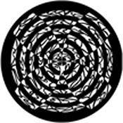 Rosco Standard Steel Gobo #78473B Hypnotic Fan