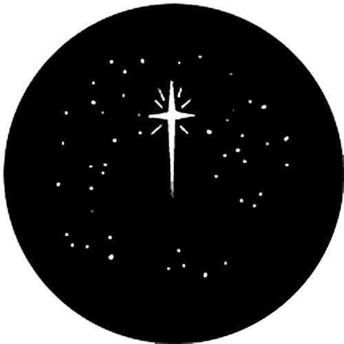 Rosco Steel Gobo #77941A - Christmas Stars - Size "A"