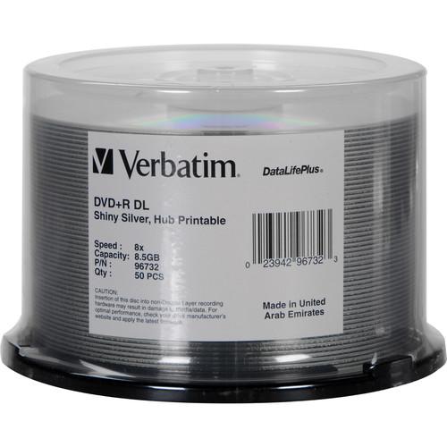 Verbatim DVD R DL DataLifePlus Silver Recordable Disc
