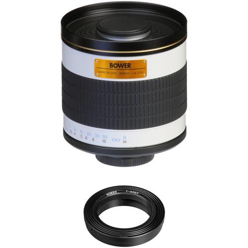 Bower 500mm f 6.3 Manual Focus Telephoto Lens for Sony Minolta