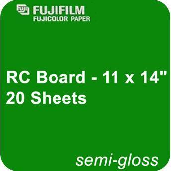 FUJIFILM Semi Gloss RC Board - 11 x 14" - 20 Sheets