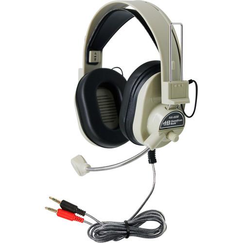 HamiltonBuhl HA-66M Deluxe Multimedia Headset with Microphone