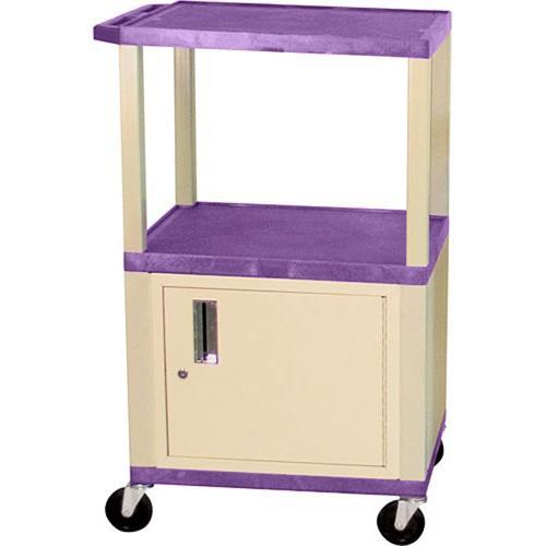 Luxor Tuffy 24 x 42 x 18" Cart w Locking Cabinet