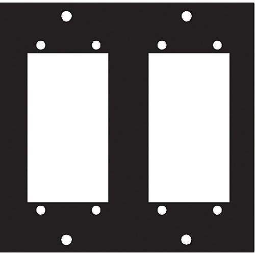 Middle Atlantic Dual Elco 90 Punchout Panel