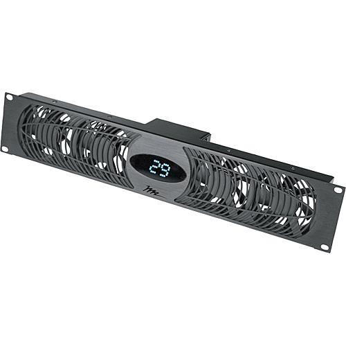Middle Atlantic UQFP-4RA-INT Designer Ultra Quiet 4 Fan Panel, Without Display