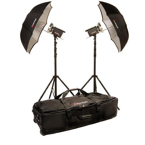 Norman 2 Monolight Umbrella Travel Kit