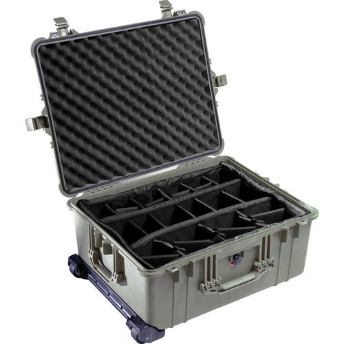 Pelican 1614 Waterproof 1610 Case with Dividers
