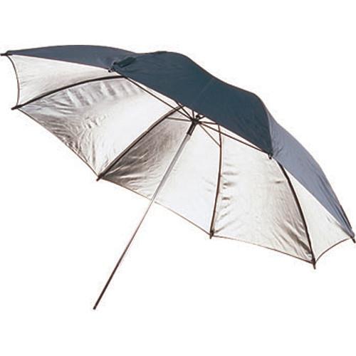 Photoflex Umbrella with Adjustable Frame - Hot Silver with Black Backing - 30"