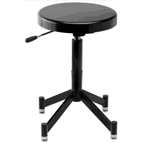 Photogenic Steel Posing Stool with 4 Leg Tubular Base - 20-25.5" High