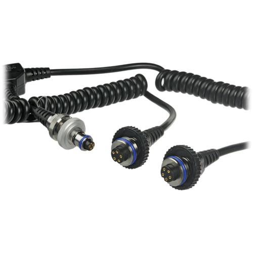 Sea & Sea Dual 5-Pin Sync Cord for Two YS Series Strobes with Nikonos Bulkhead