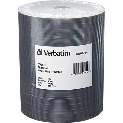 Verbatim DVD-R 4.7GB 16x Thermal Printable Disc