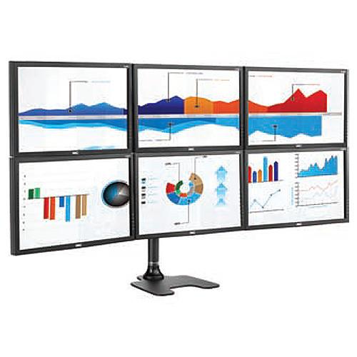 Atdec Spacedec SD-FS-H Six Monitor Desk Display Mount