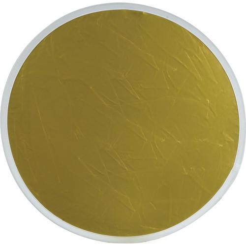 Flexfill Collapsible Reflector - 60" Circular - Gold White