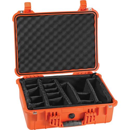 Pelican 1524 Waterproof 1520 Case with Padded Dividers