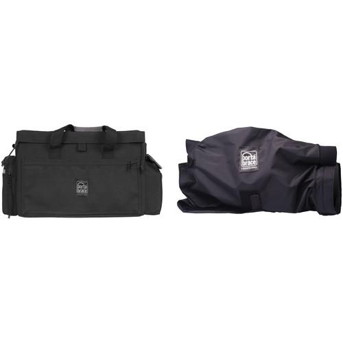 Porta Brace DV Organizer Case with QS-M3 Mini Rain Slick