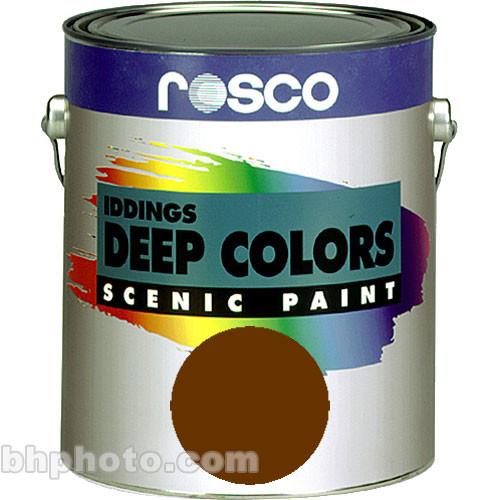 Rosco Iddings Deep Colors Paint - Burnt Umber - 1 Qt.