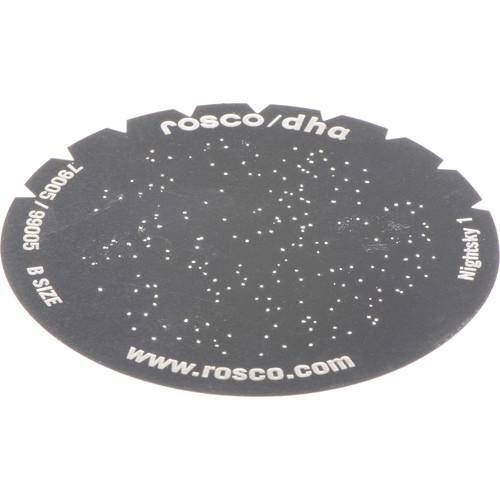 Rosco Nightsky Standard Steel Gobo 79005 Size