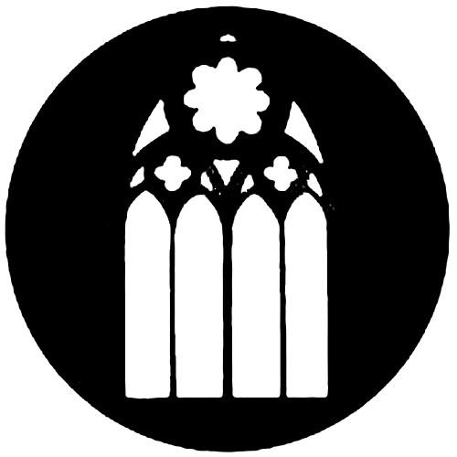 Rosco Standard Steel Gobo #7146 - Perpendicular - Size A 100mm