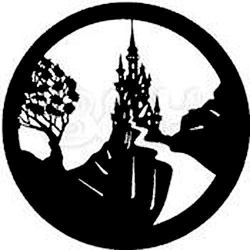 Rosco Standard Steel Gobo #7213 - Fairy Castles