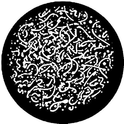 Rosco Standard Steel Gobo #7433 - Conception - Size A 100mm