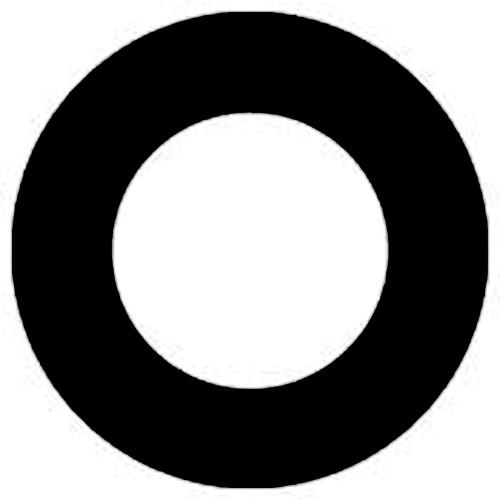 Rosco Standard Steel Gobo #7725 - Aperture 1