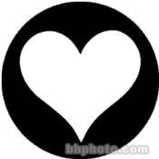 Rosco Standard Steel Gobo #77943 - Heart - Size E 37.5mm