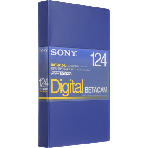 Sony BCT-D124L 124 Minute Large Digital