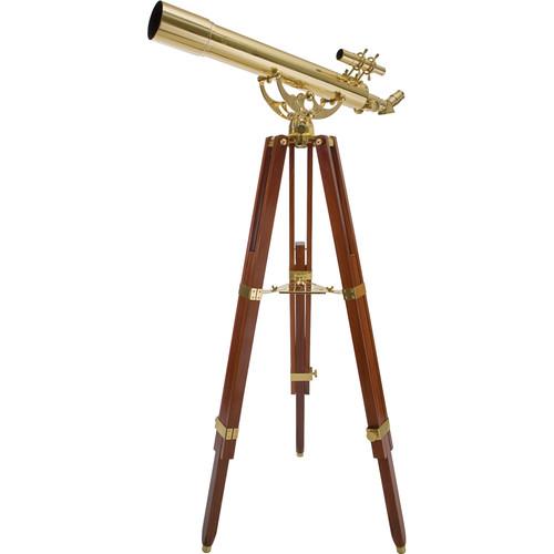 Celestron Ambassador 80AZ 80mm f 10 Refractor Brass Telescope