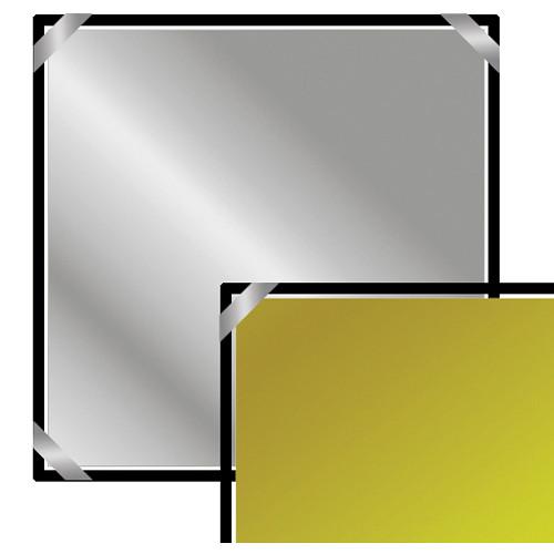 Chimera 24 x 24" Reflector Fabric, Silver-Gold Zebra Soft White