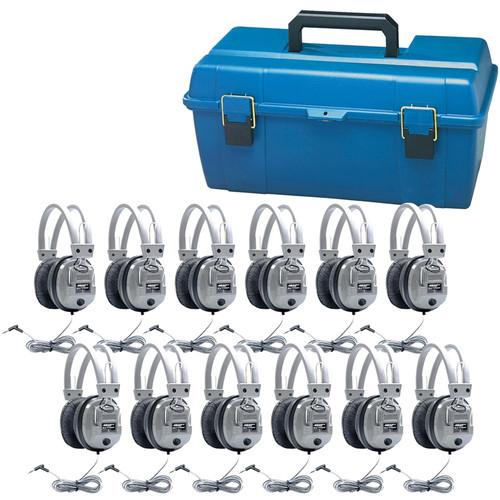 HamiltonBuhl LCP 12 SC7V 12-User Headphone Lab Pack