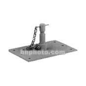 Mole-Richardson Wall Plate with Baby Stud and Safety Chain