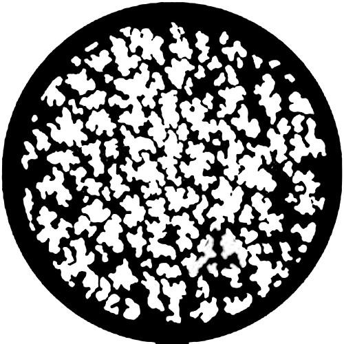 Rosco Standard Steel Gobo #7119 - Leaf Breakup - Size A 100mm