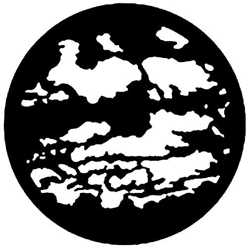 Rosco Standard Steel Gobo #7165 - Cloud 7 - Size A 100mm