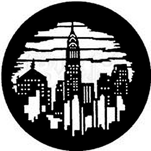 Rosco Standard Steel Gobo #7306 - Skyline 2