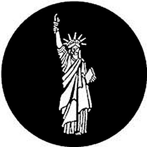 Rosco Standard Steel Gobo #7307 - Statue of Liberty