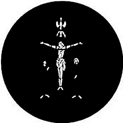 Rosco Standard Steel Gobo #73615 - Stained Glass Comp