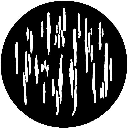 Rosco Standard Steel Gobo #7501 - Linear 3 - Size A 100mm