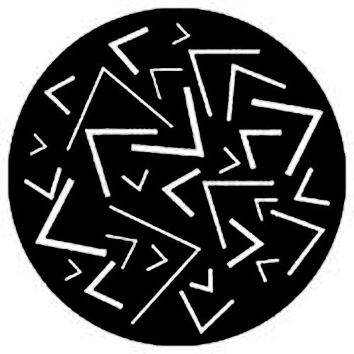 Rosco Standard Steel Gobo #7579 - Angles - Size A 100mm