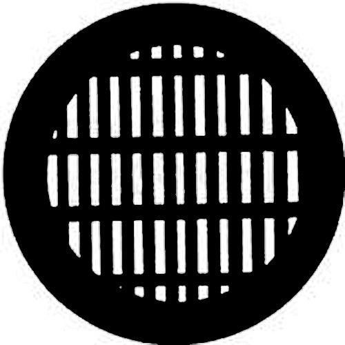 Rosco Standard Steel Gobo #7756 - Grating