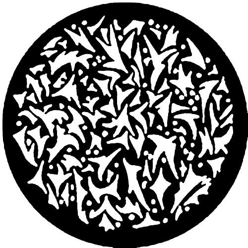 Rosco Standard Steel Gobo #7785 - Sharp Breakup